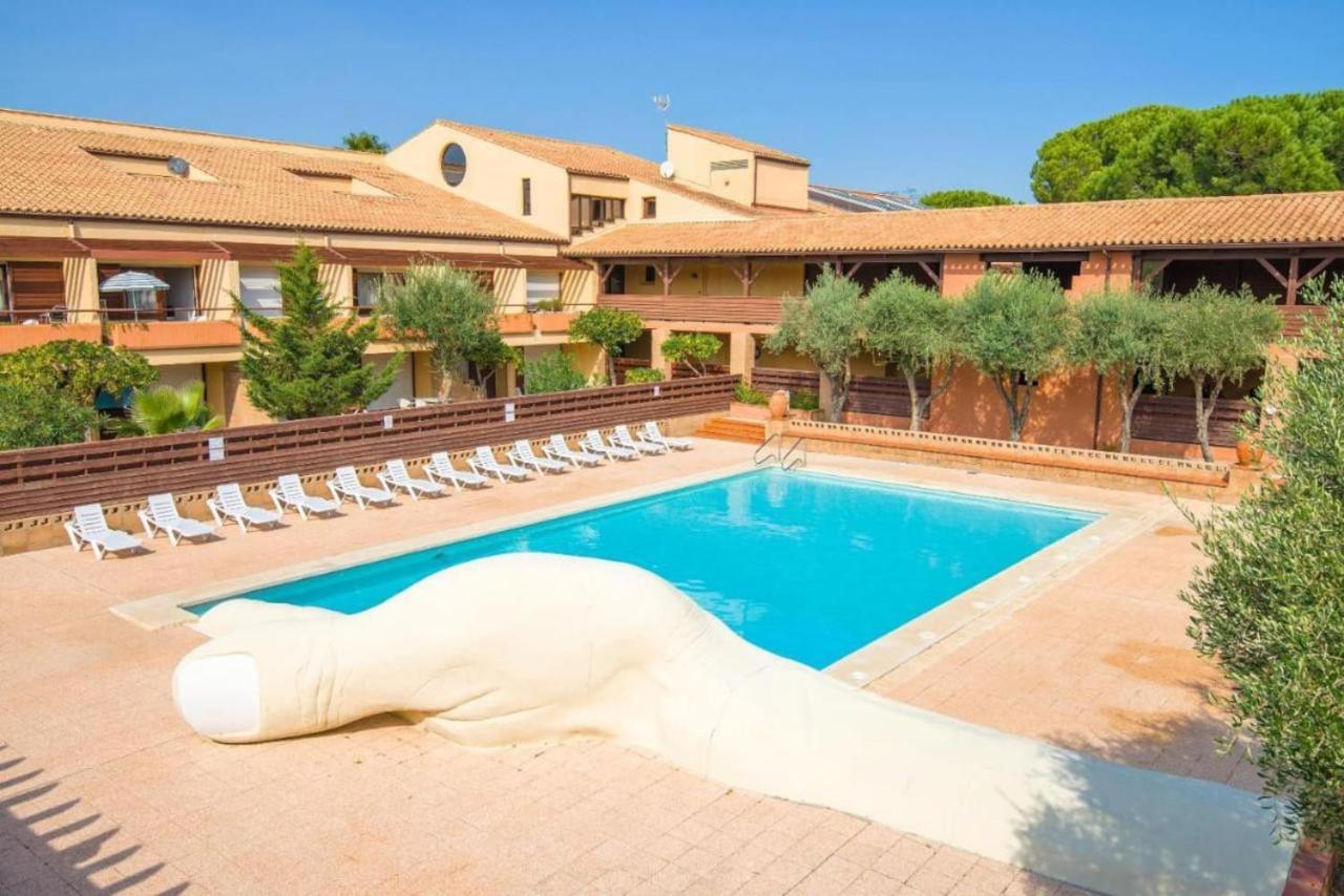 Saint Cyprien Golf View 2 Bedrooms Apartment , 900 M From The Beach Dış mekan fotoğraf